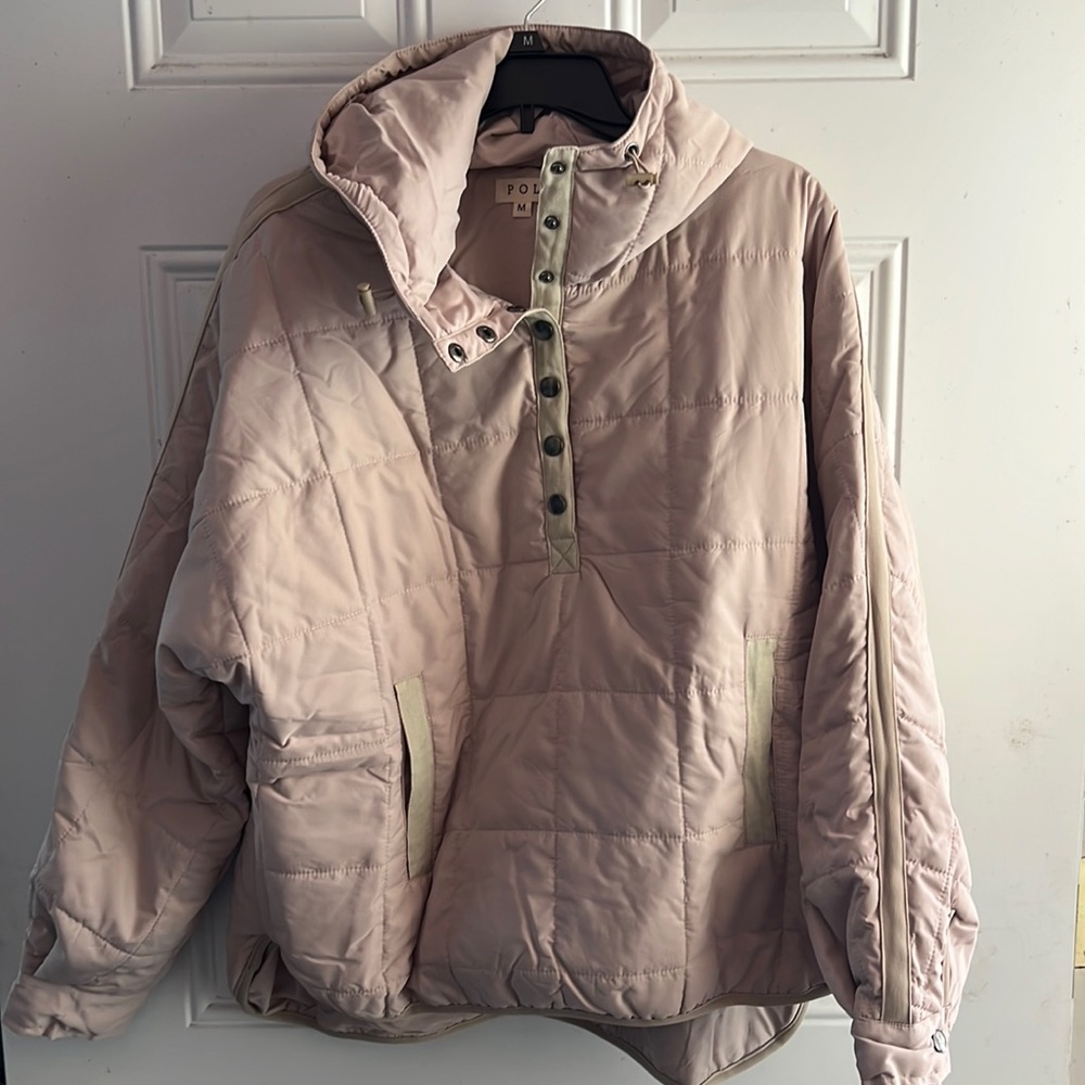 Ladies POL light pink pullover